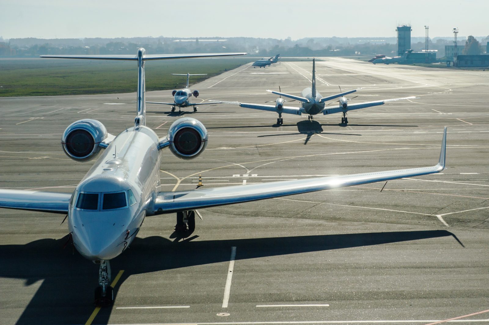 Einen Privatjet buchen