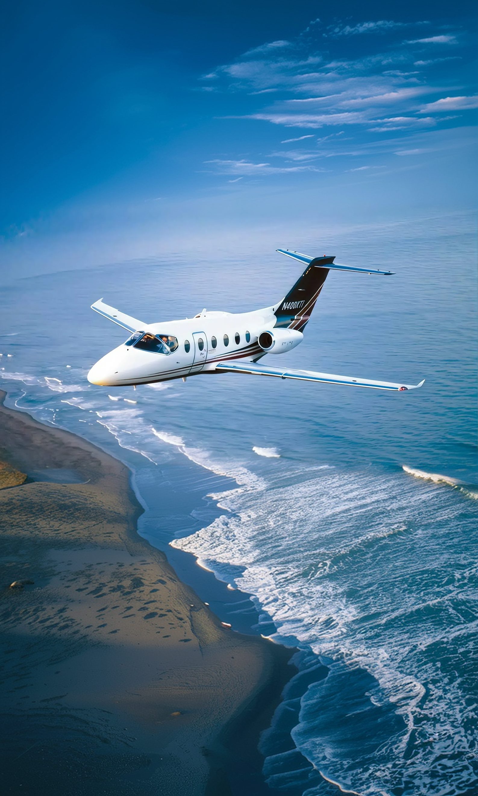Nextant 400XTi private jet for urgent and last-minute charter flights
