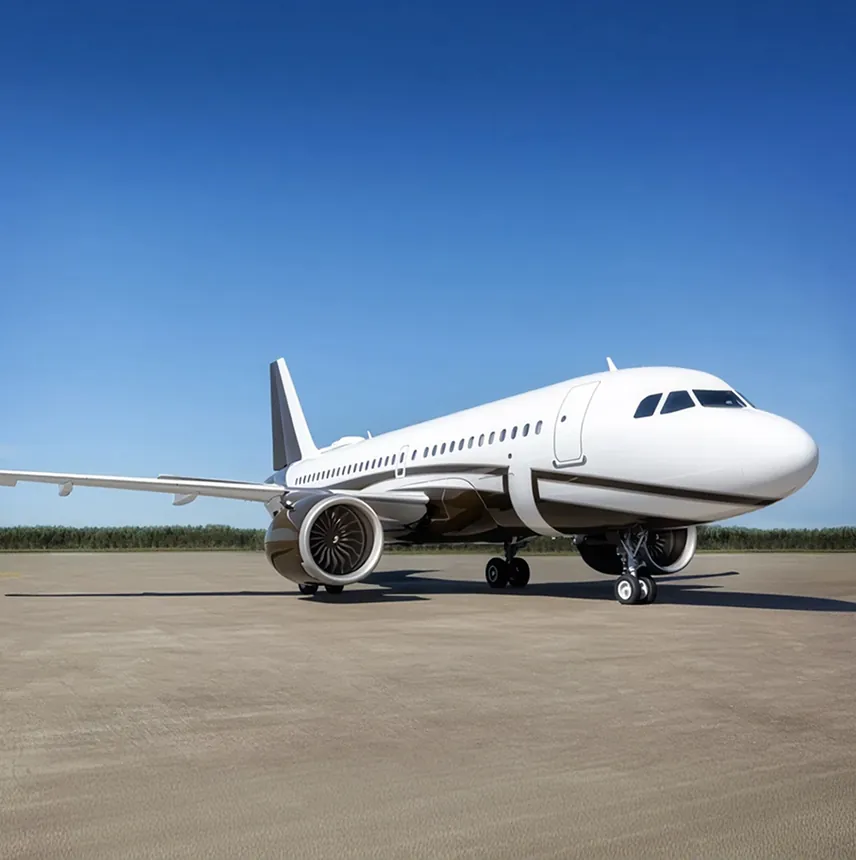 Airbus ACJ350, vista exterior
