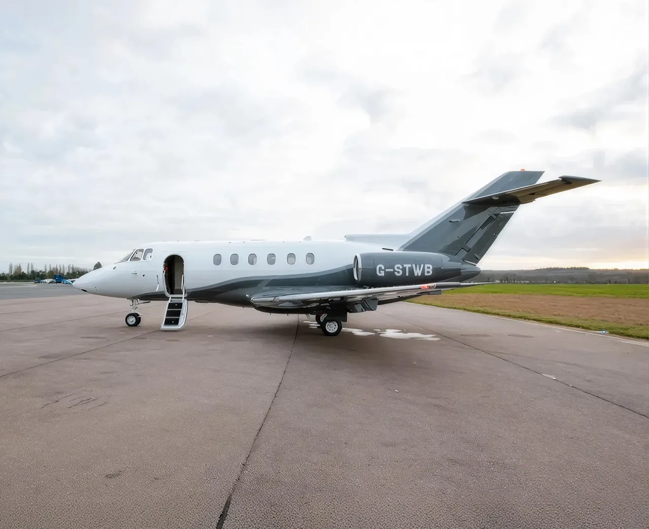Beechcraft Hawker 750, vista exterior