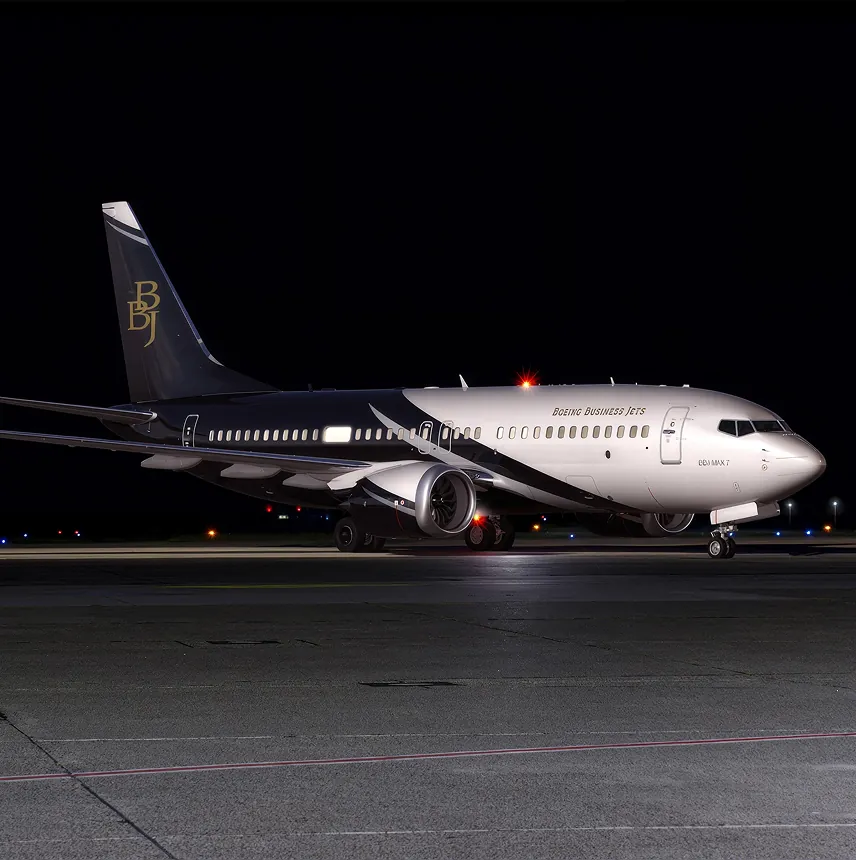 Boeing BBJ MAX 7, vista exterior