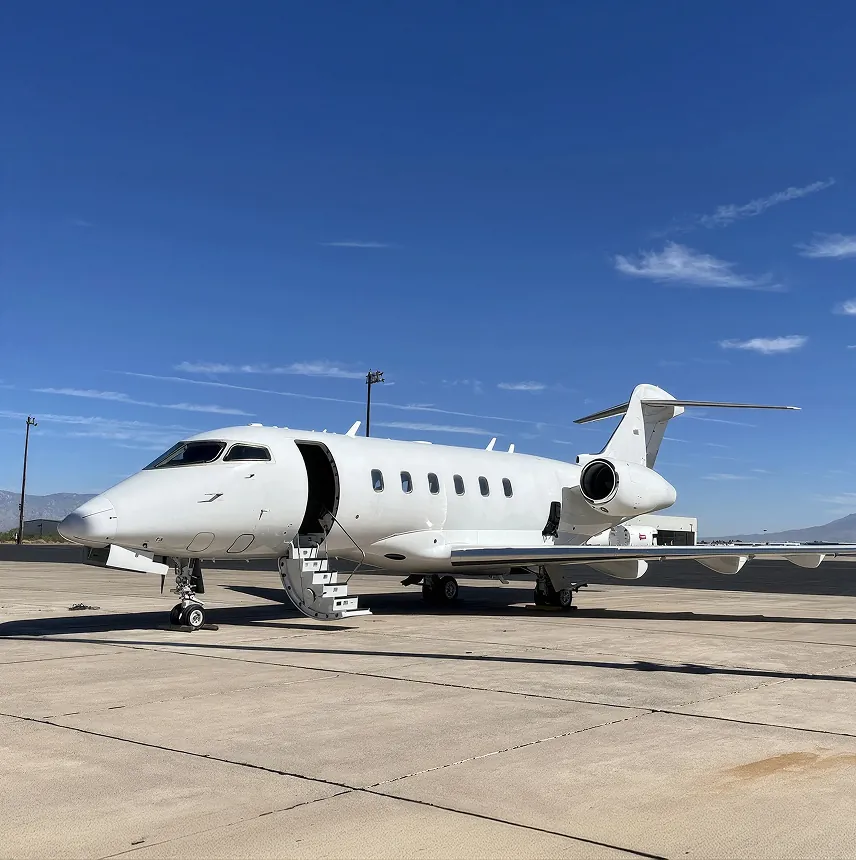 Bombardier Challenger 300, vista exterior