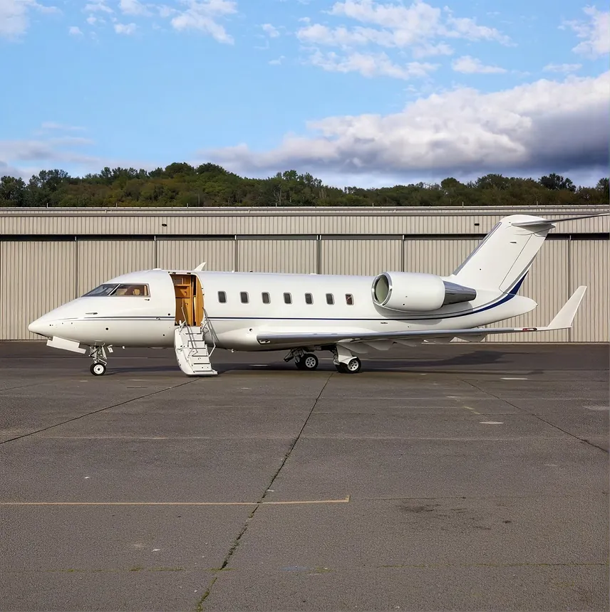 Bombardier Challenger 600, vista exterior
