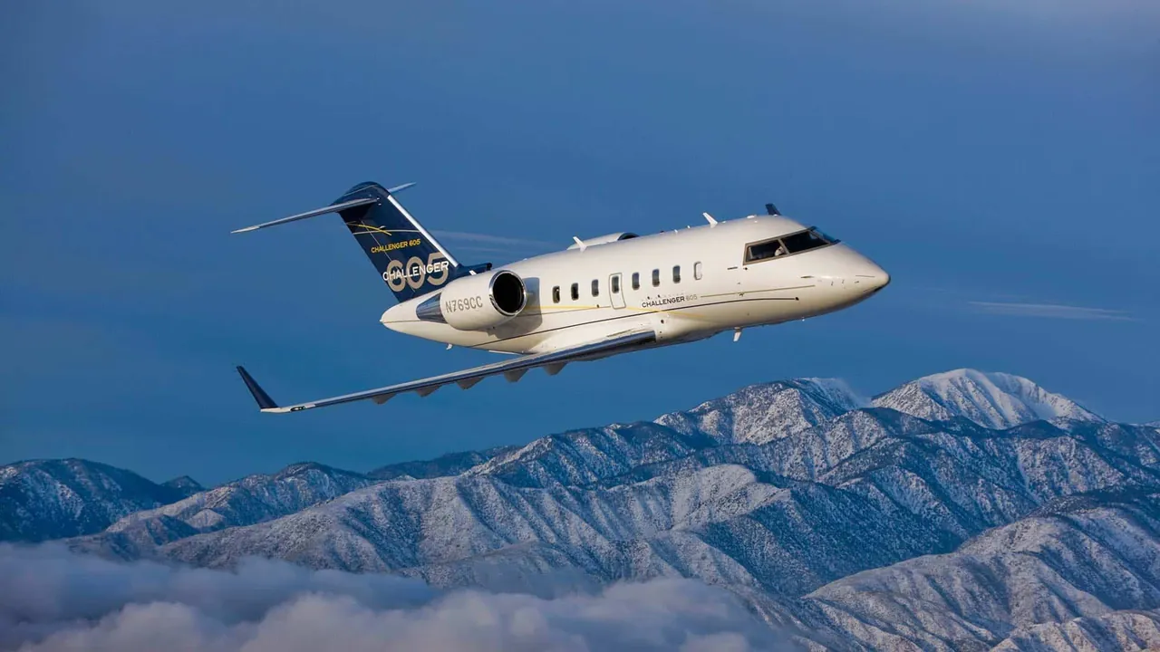 Avión Bombardier Challenger 605