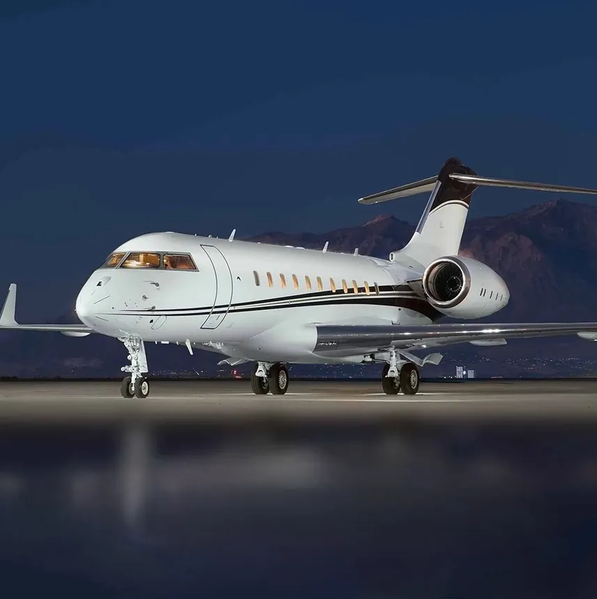 Bombardier Global 5000, vista exterior