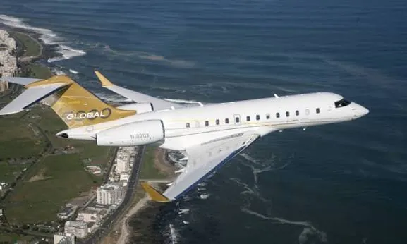 Avión Bombardier Global 5000