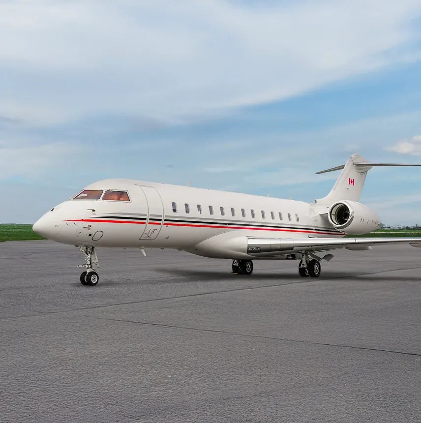 Bombardier Global 6000, vista exterior