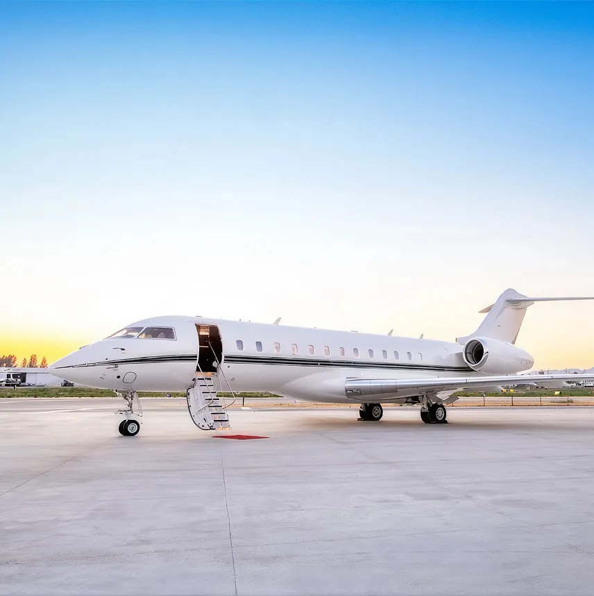 Bombardier Global 6500, vista exterior