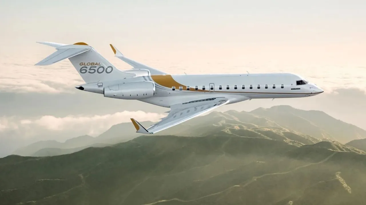 Avión Bombardier Global 6500