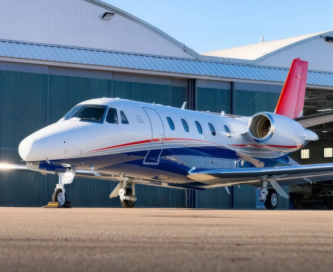 Cessna Citation Excel, vista exterior