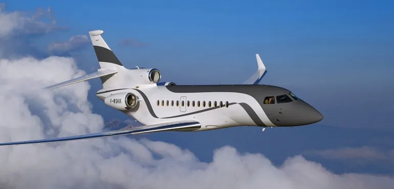 Avión Dassault Falcon 7X