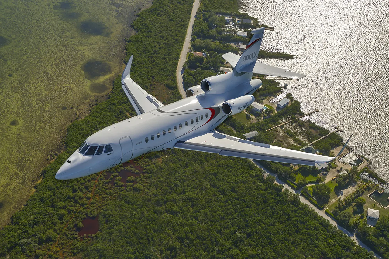 Avión Dassault Falcon 900LX