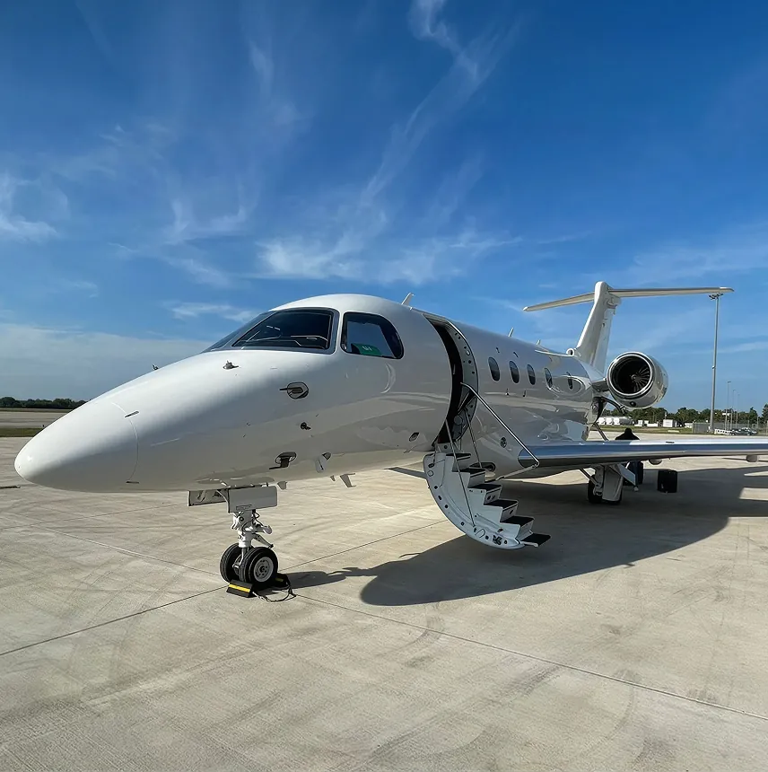 Embraer Legacy 450, vista exterior