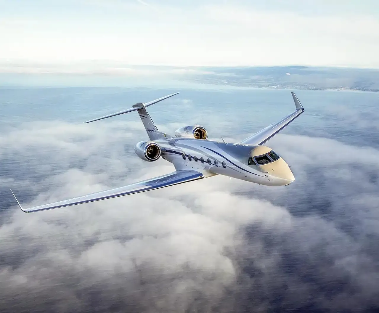 Avión Gulfstream G550