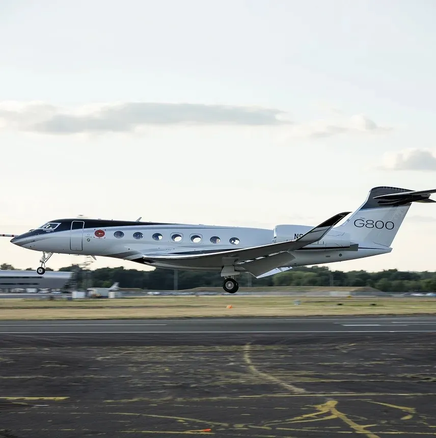 Gulfstream G800, vista exterior