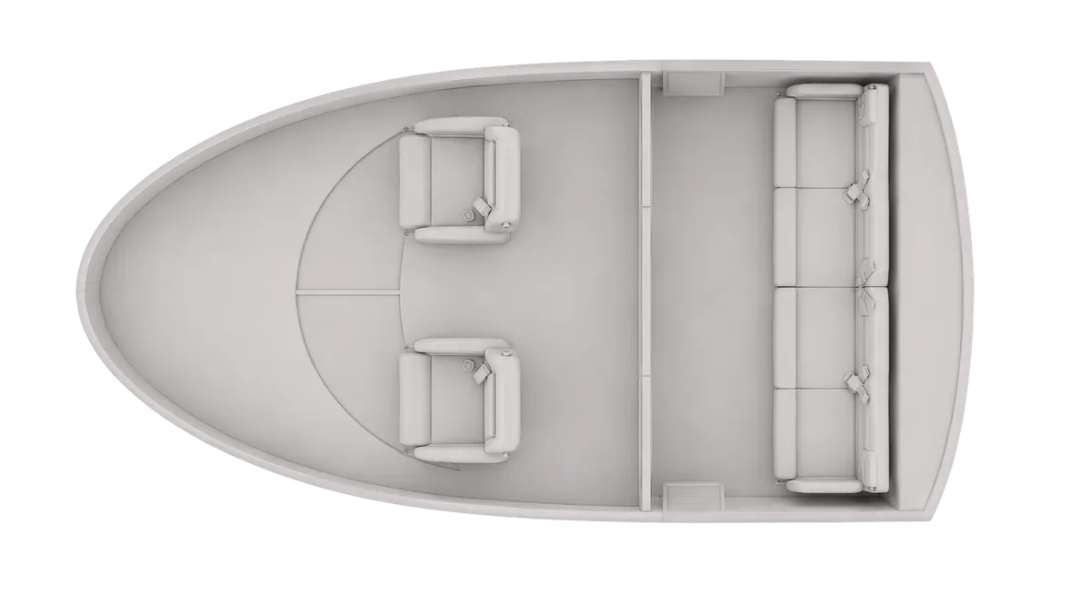 Esquema de cabina del Airbus AS355 NP