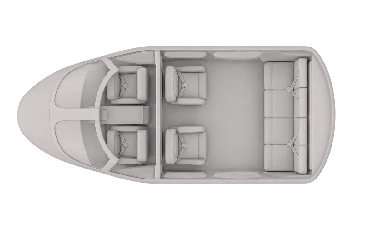 Esquema de cabina del Airbus AS365 N3+