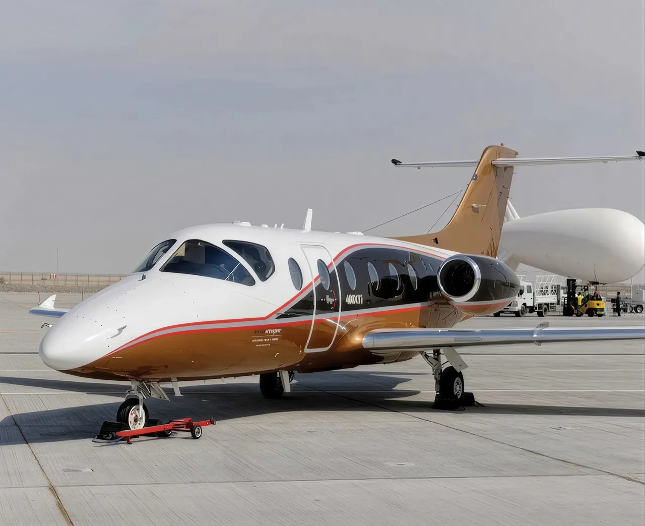 Nextant 400XTI, vista exterior