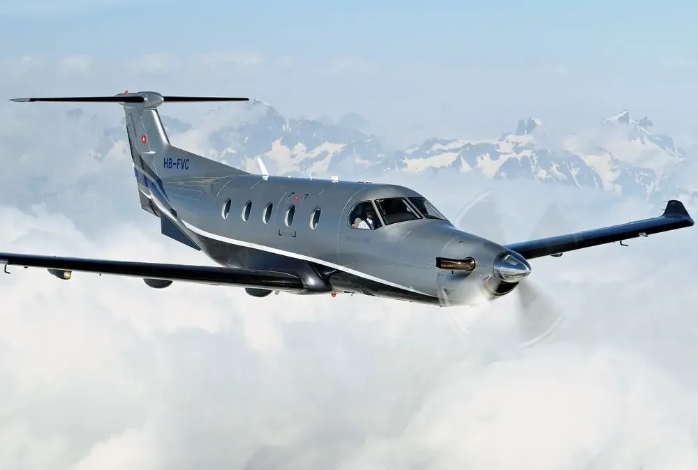 Avión Pilatus PC-12