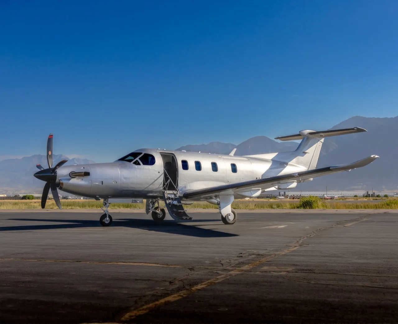 Pilatus PC-12 NGX, vista exterior