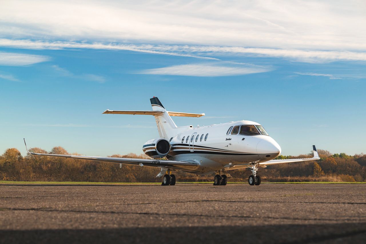 Beechcraft Hawker 850XP private jet