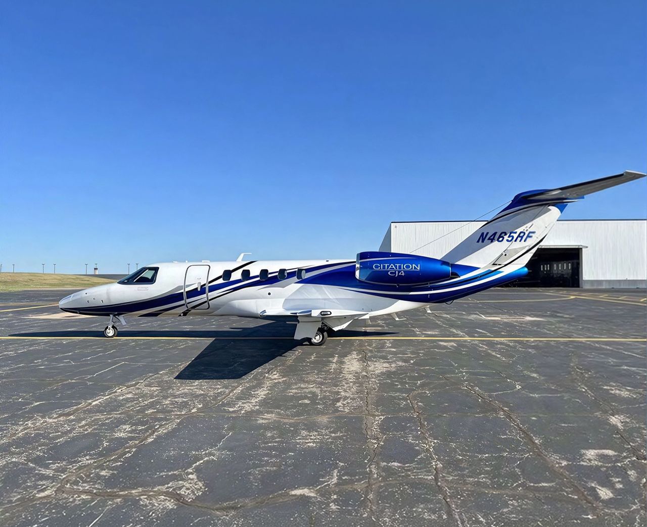 Cessna Citation CJ4 Gen2 private jet, exterior view