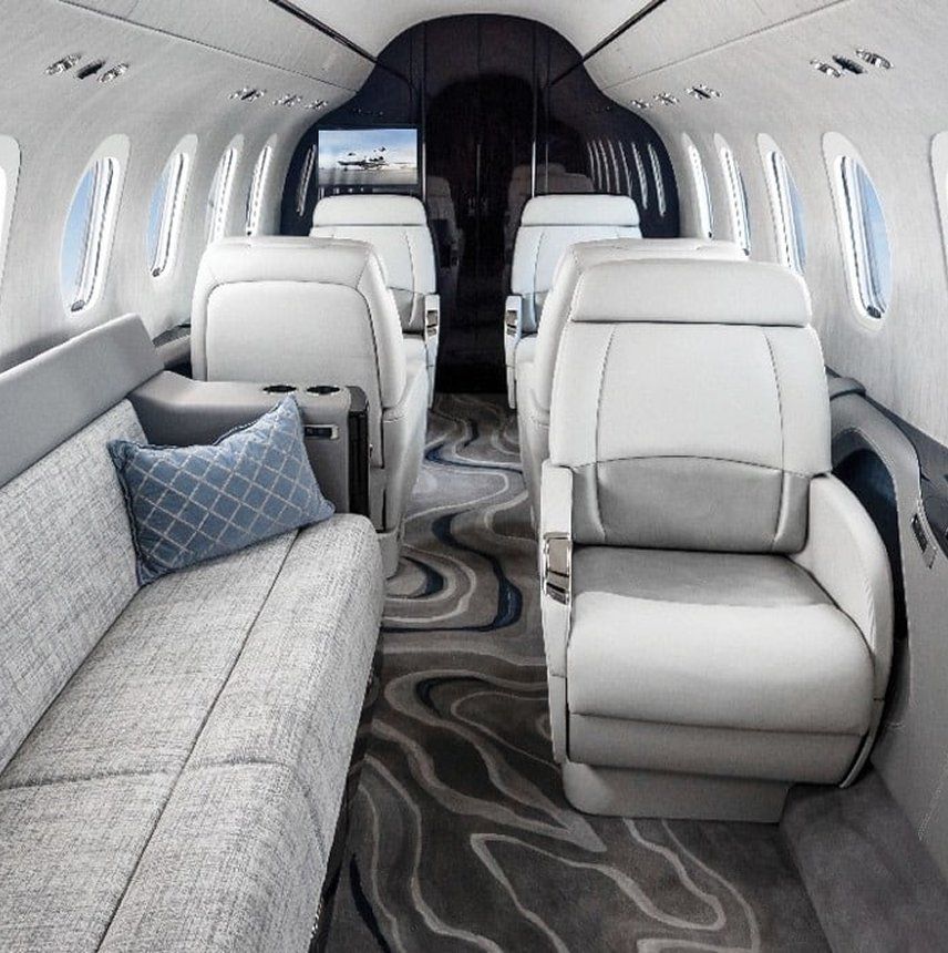 Cessna Citation Longitude Privatjet, Kabineninnenraum