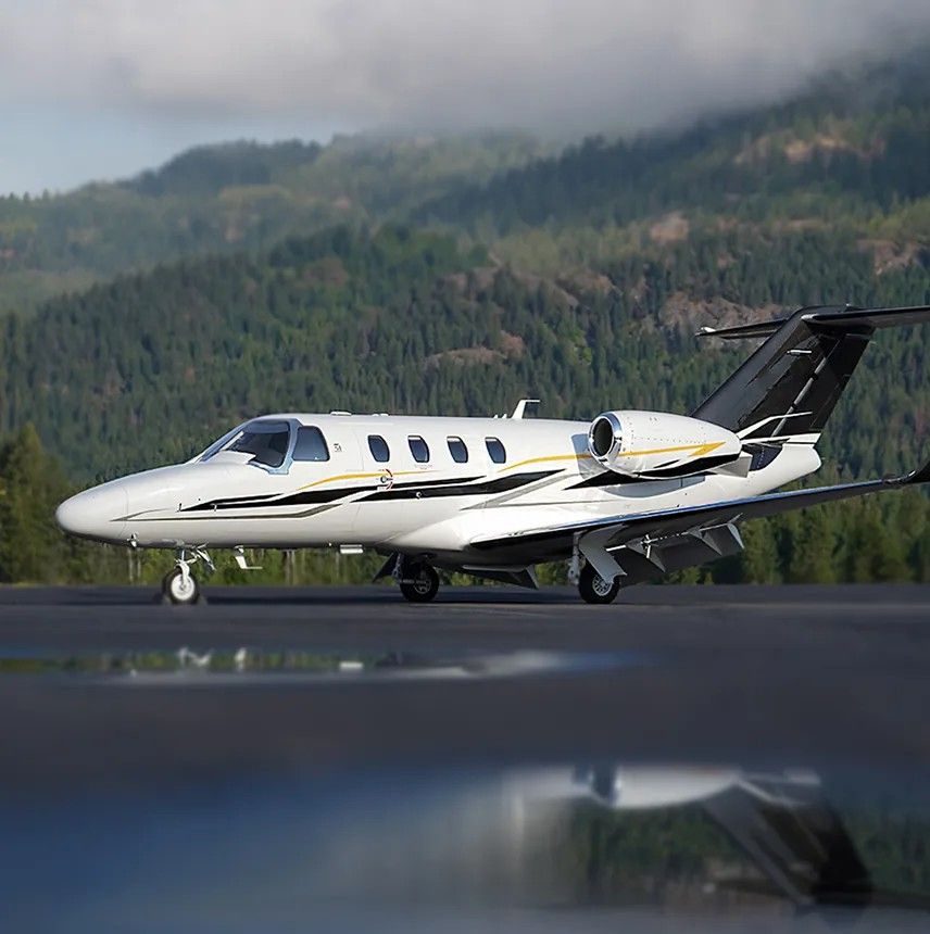 Cessna Citation M2 Gen2 private jet, exterior view