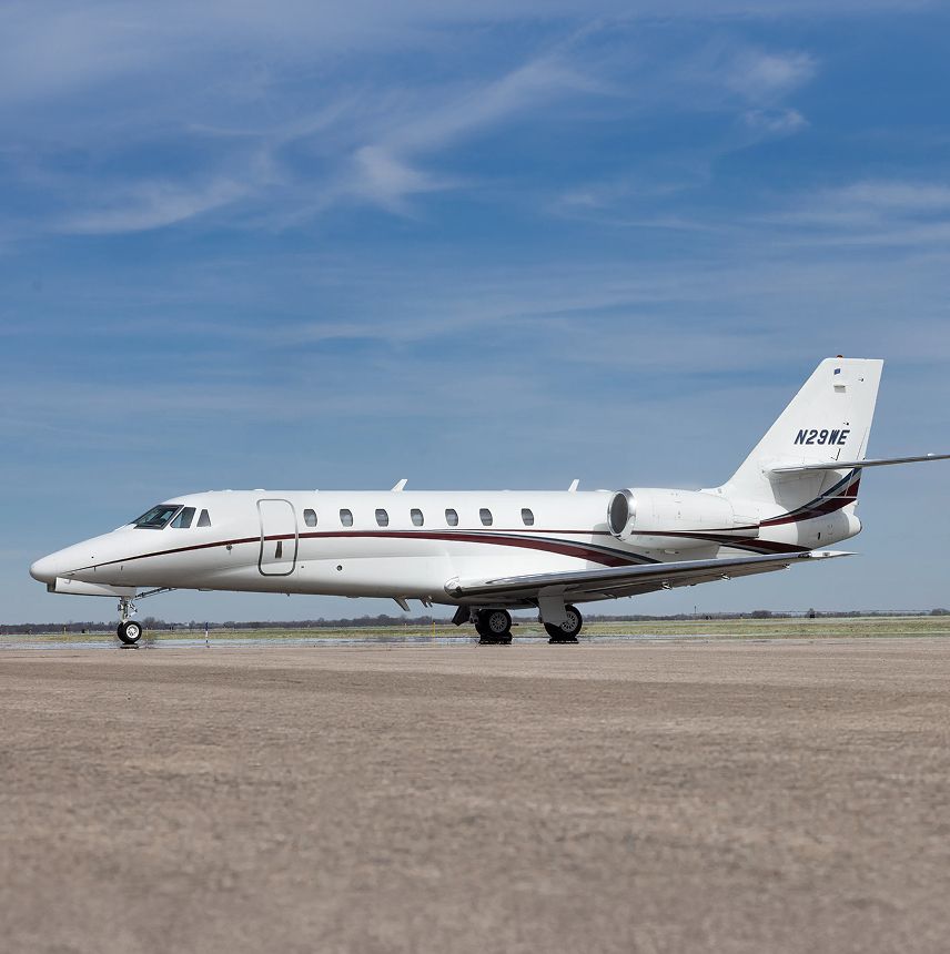 Cessna Citation Sovereign private jet, exterior view