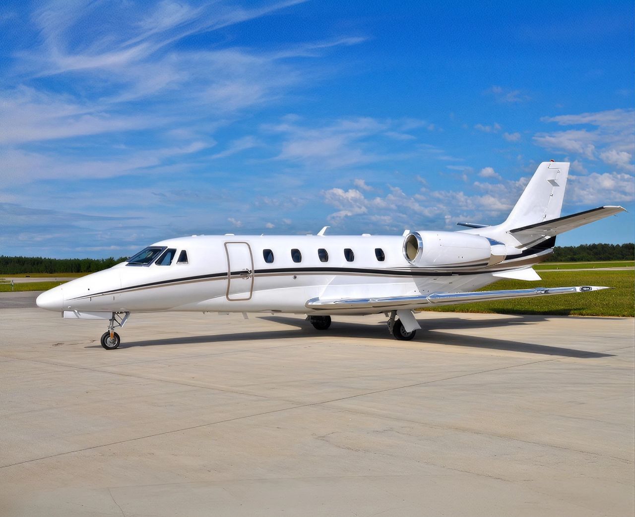 Cessna Citation XLS private jet, exterior view