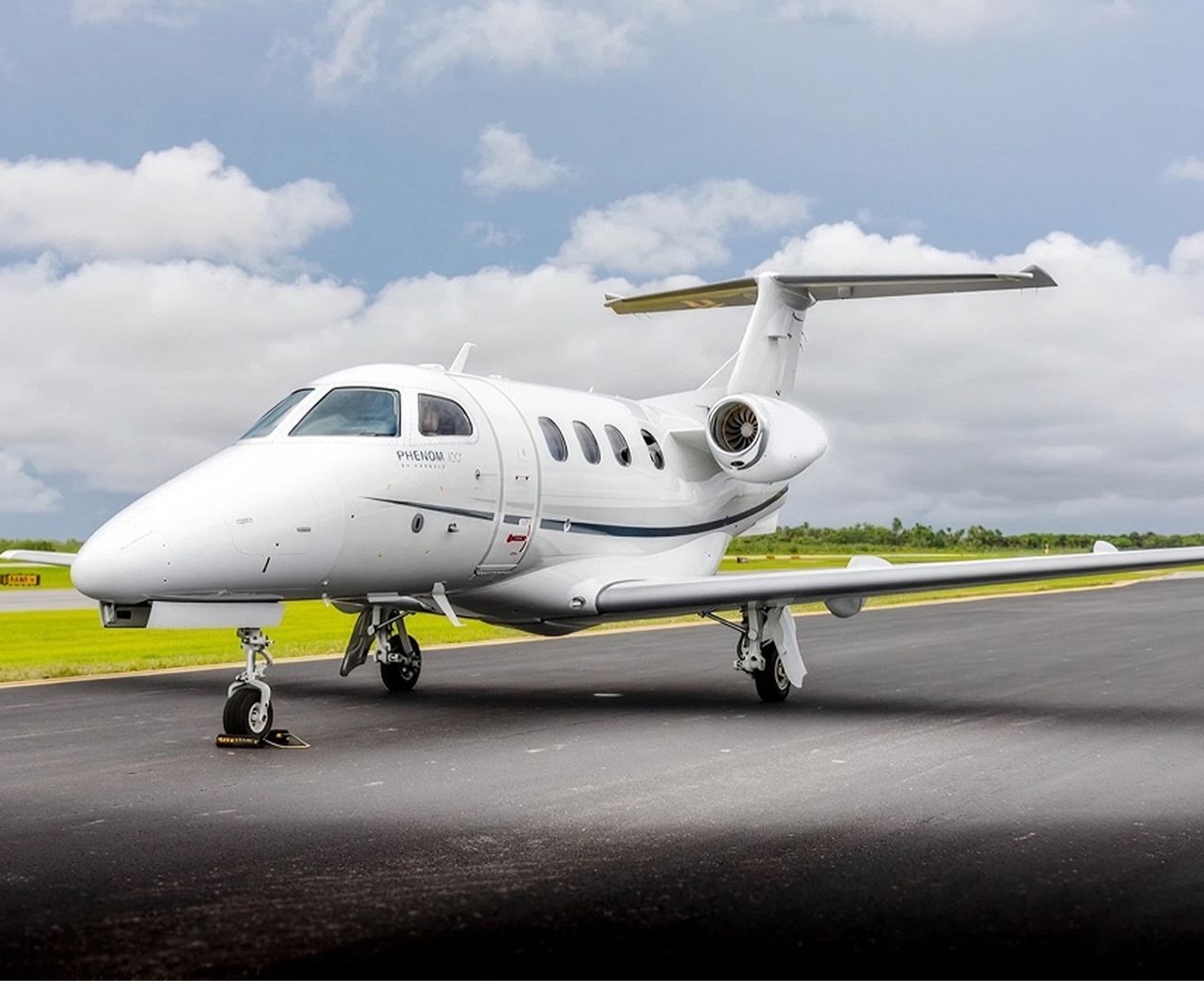 Embraer Phenom 100 private jet, exterior view