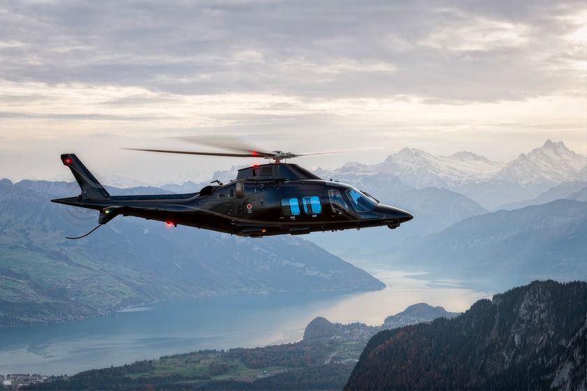 Leonardo AW109 GrandNew helicopter