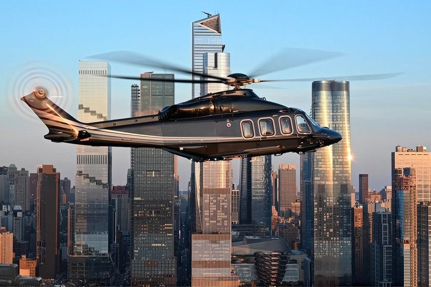 Leonardo AW139 helicopter