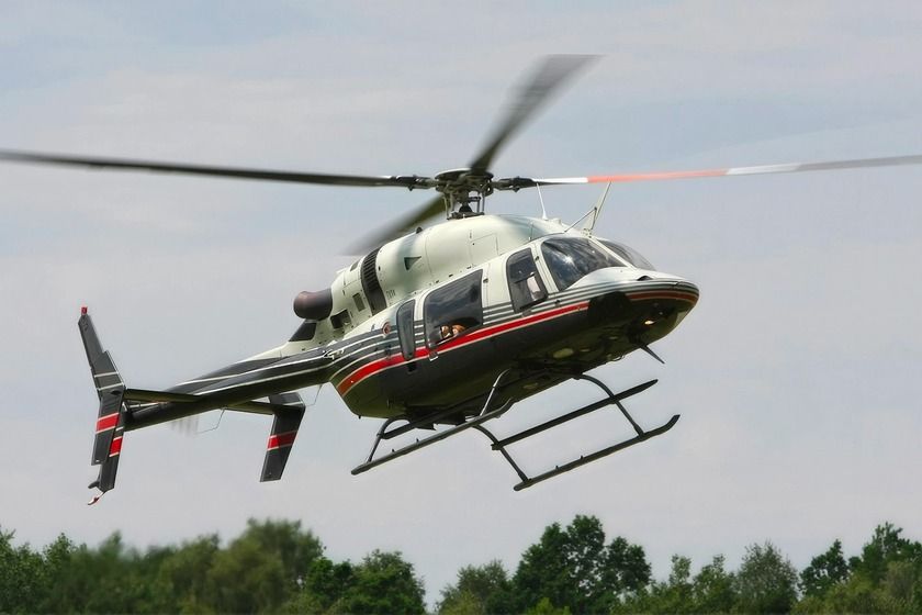 Bell 427 helicopter