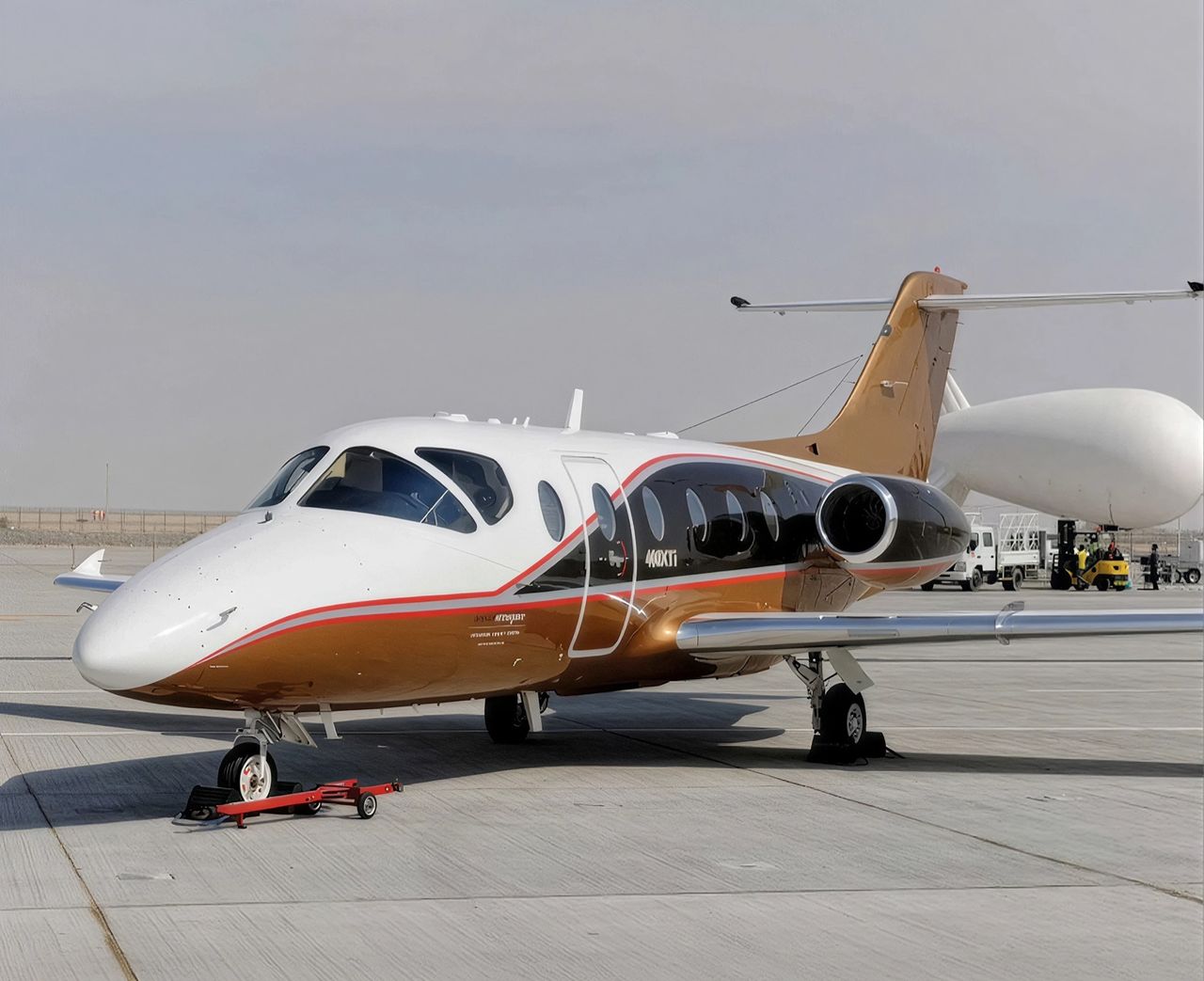 Nextant 400XTI private jet, exterior view